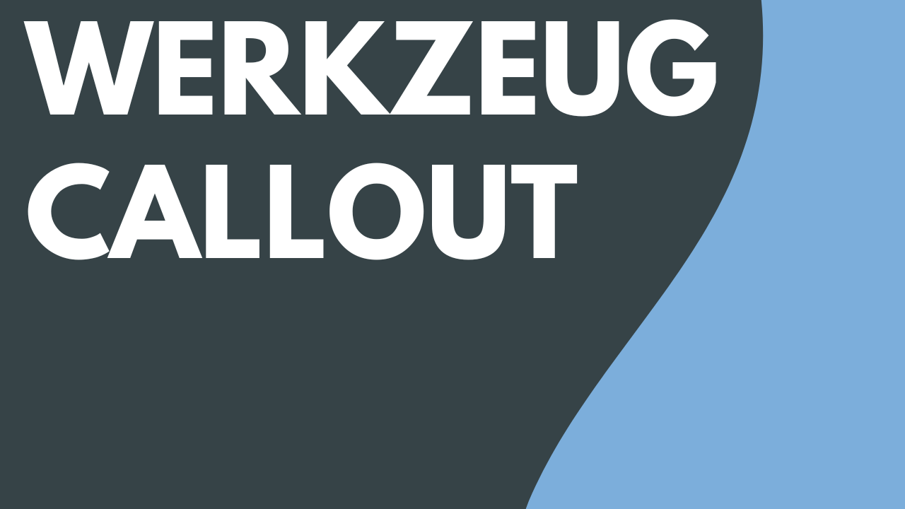 Werkzeug Callout