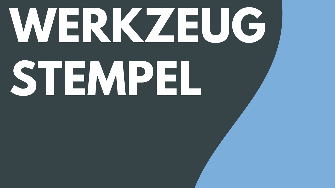 Werkzeug Stempel