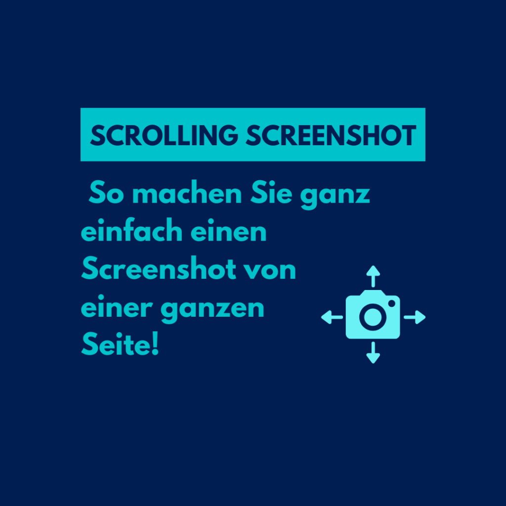 Scrolling Screenshot: Screenshots der ganzen Seite | TechSmith