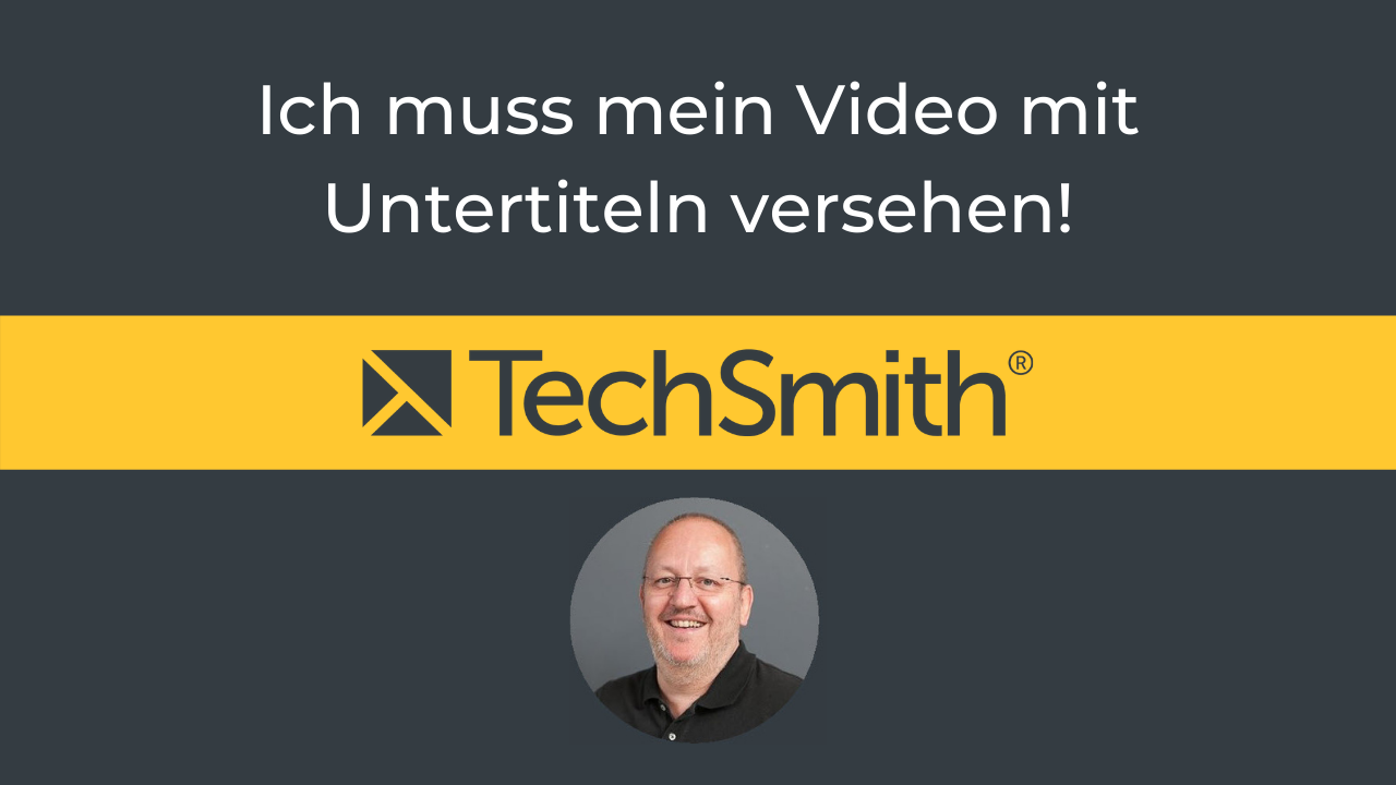 Ich muss mein Video mit Untertiteln versehen!