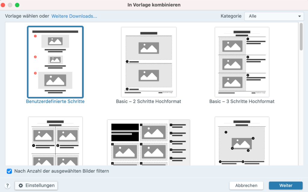 Schritt-für-Schritt-Anleitungen können Sie mit Snagit ganz einfach illustrieren.