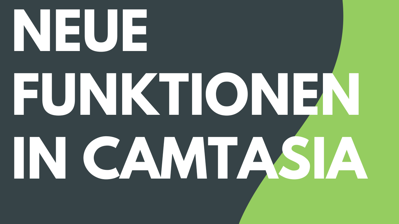 Neue Funktionen in Camtasia 2023
