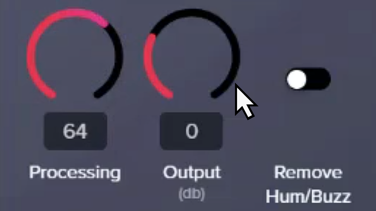 Audioeffekt „Remove Noise“