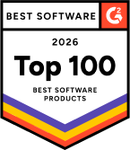 G2-Auszeichnung: Best Software 2026 Top 100