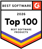 G2-Auszeichnung: Best Software 2026 Top 100