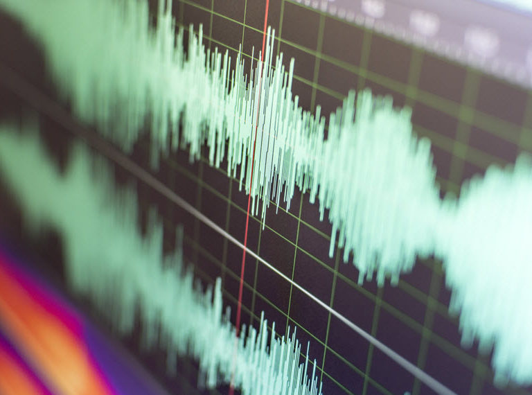 Audio-Schallwellen