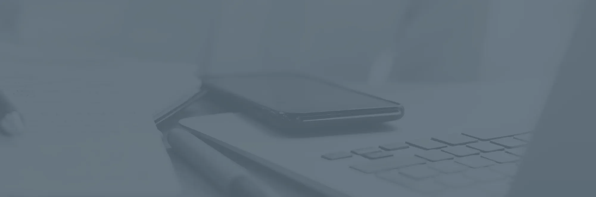 phone resting on laptop